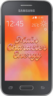 Силиконовый чехол Aura Gradient Main Character Energy Aesthetic Y2K для Samsung Galaxy Young 2 G130h - 6783u-206 изображение 