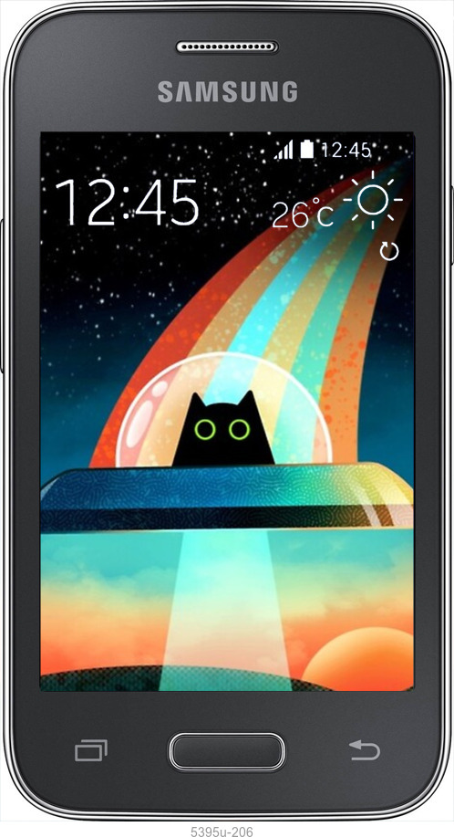 Силиконовый чехол № 5395 для Samsung Galaxy Young 2 G130h - 5395u-206 изображение 