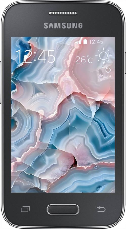 Силіконовий чехол Мрамор для Samsung Galaxy Young 2 G130h - 6306u-206 изображение 
