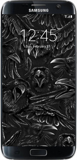 TPU чехол Воронья ярость для Samsung Galaxy S7 Edge G935F - 6474b-257 изображение 