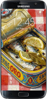 TPU чехол Vintage Sardine Tin Phone для Samsung Galaxy S7 Edge G935F - 6772b-257 изображение 