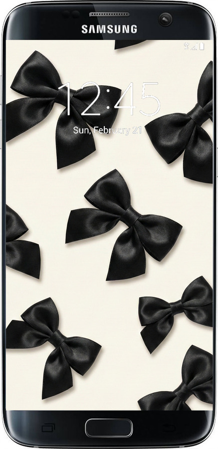 TPU чехол Dark Coquette для Samsung Galaxy S7 Edge G935F - 6765b-257 изображение 