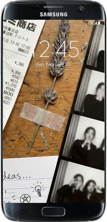 TPU чехол Aesthetic Scrapbook Collage для Samsung Galaxy S7 Edge G935F - 6773b-257 изображение 