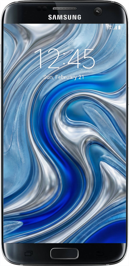 TPU чехол Liquid Chrome для Samsung Galaxy S7 Edge G935F - 6781b-257 изображение 