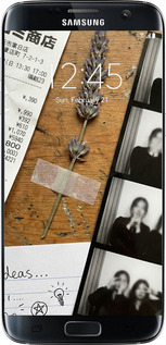 Силиконовый чехол Aesthetic Scrapbook Collage для Samsung Galaxy S7 Edge G935F - 6773u-257 изображение 