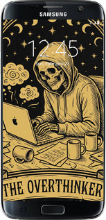 2D пластиковый чехол The Overthinker для Samsung Galaxy S7 Edge G935F - 6774t-257 изображение 