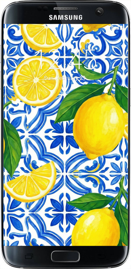 Силиконовый чехол Grocery Girl Italian Summer для Samsung Galaxy S7 Edge G935F - 6766u-257 изображение 