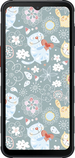 Силиконовый чехол Котята v3 для Samsung Xcover7 Pro - 1223u-4092 изображение 
