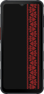 Силиконовый чехол Вышиванка 53 для Samsung Xcover7 Pro - 2041u-4092 изображение 