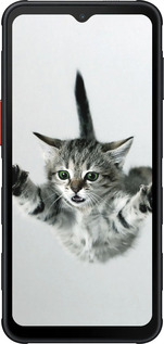 Силиконовый чехол Летящий котёнок для Samsung Xcover7 Pro - 2322u-4092 изображение 