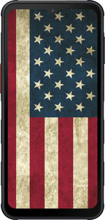 Силиконовый чехол Флаг США для Samsung Xcover7 Pro - 395u-4092 изображение 