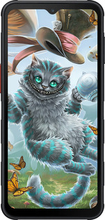 Силиконовый чехол Чеширский кот 2 для Samsung Xcover7 Pro - 3993u-4092 изображение 