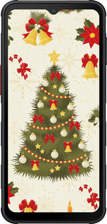 Силіконовий чехол Новорічна ялинка для Samsung Xcover7 Pro - 4198u-4092 изображение 