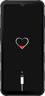 Силиконовый чехол Подзарядка сердца для Samsung Xcover7 Pro - 4274u-4092 изображение 