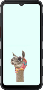 Силіконовий чехол Модна лама для Samsung Xcover7 Pro - 4479u-4092 изображение 
