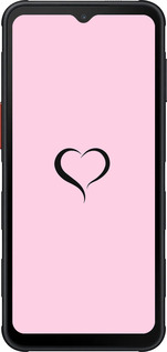 Силіконовий чехол Серце 1 для Samsung Xcover7 Pro - 4730u-4092 изображение 