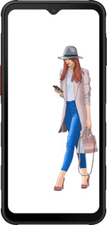 Силиконовый чехол Девушка 1 для Samsung Xcover7 Pro - 4751u-4092 изображение 