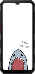 Силиконовый чехол Акула для Samsung Xcover7 Pro - 4870u-4092 изображение 