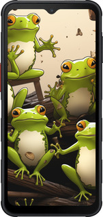 Силиконовый чехол Жабки для Samsung Xcover7 Pro - 5656u-4092 изображение 