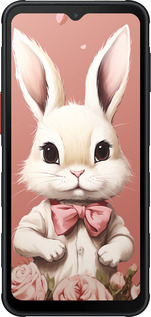 Силиконовый чехол Зайчик для Samsung Xcover7 Pro - 5669u-4092 изображение 
