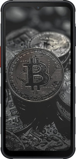 Силиконовый чехол Black Bitcoin для Samsung Xcover7 Pro - 6090u-4092 изображение 