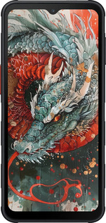 Силиконовый чехол Стихия огня для Samsung Xcover7 Pro - 6101u-4092 изображение 