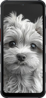 Силиконовый чехол Мальтипу на чорном фоне для Samsung Xcover7 Pro - 6156u-4092 изображение 