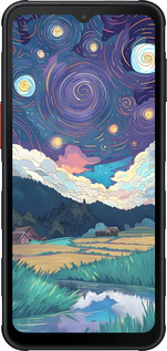 Силиконовый чехол Креативный арт для Samsung Xcover7 Pro - 6322u-4092 изображение 