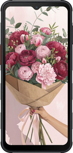 Силиконовый чехол Пионы 1 для Samsung Xcover7 Pro - 6705u-4092 изображение 