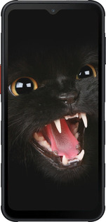 Силиконовый чехол Чёрная кошка для Samsung Xcover7 Pro - 932u-4092 изображение 
