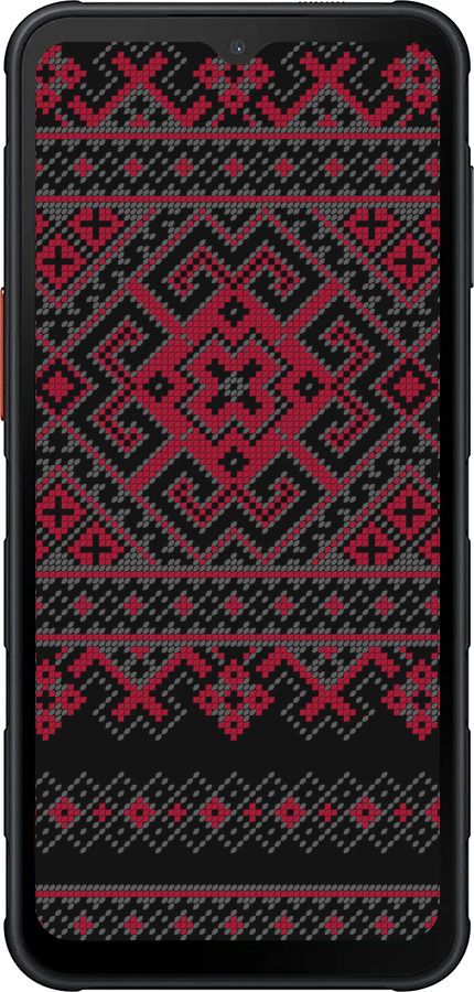 Силиконовый чехол Вышиванка 52 для Samsung Xcover7 Pro - 1763u-4092 изображение 