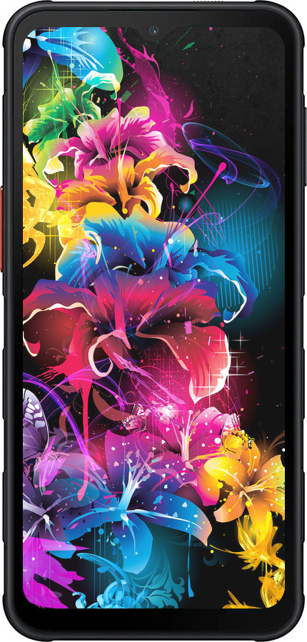 Силиконовый чехол Абстрактные цветы для Samsung Xcover7 Pro - 511u-4092 изображение 