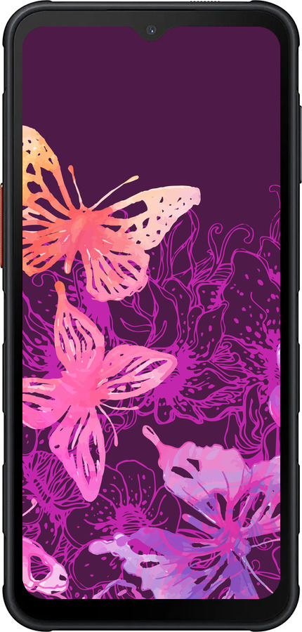 Силиконовый чехол Бабочки v2 для Samsung Xcover7 Pro - 5475u-4092 изображение 
