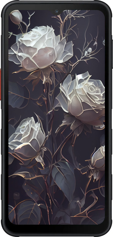 Силіконовий чехол Троянди 2 для Samsung Xcover7 Pro - 5550u-4092 изображение 
