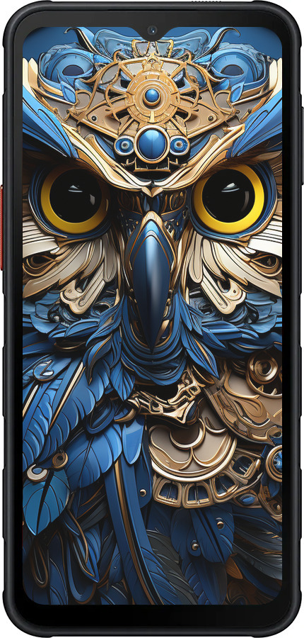 Силиконовый чехол Сова v2 для Samsung Xcover7 Pro - 5649u-4092 изображение 