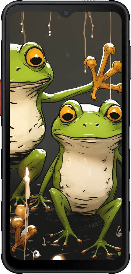 Силиконовый чехол Жабки 2 для Samsung Xcover7 Pro - 5657u-4092 изображение 