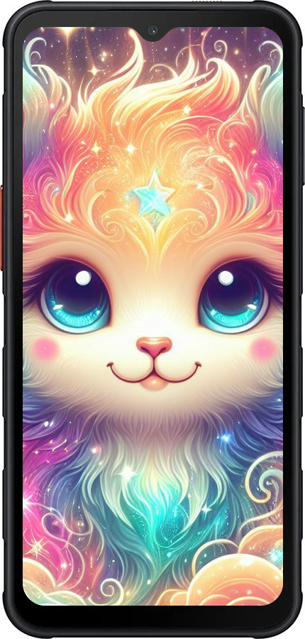 Силиконовый чехол Сказочный котенок для Samsung Xcover7 Pro - 5813u-4092 изображение 