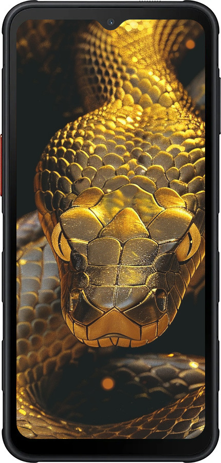 Силіконовий чехол Golden snake для Samsung Xcover7 Pro - 6072u-4092 изображение 