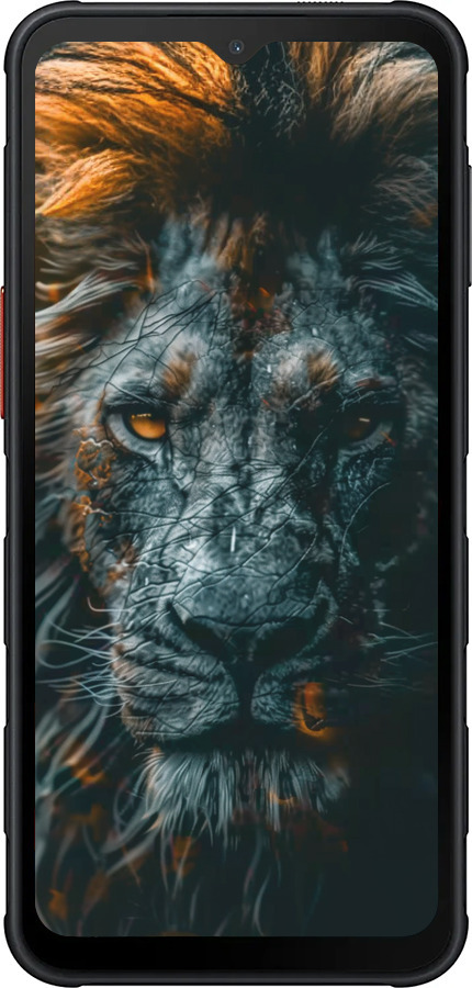 Силиконовый чехол Лев в сумерках для Samsung Xcover7 Pro - 6154u-4092 изображение 