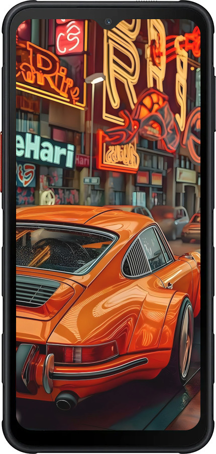 Силиконовый чехол Порше для Samsung Xcover7 Pro - 6334u-4092 изображение 