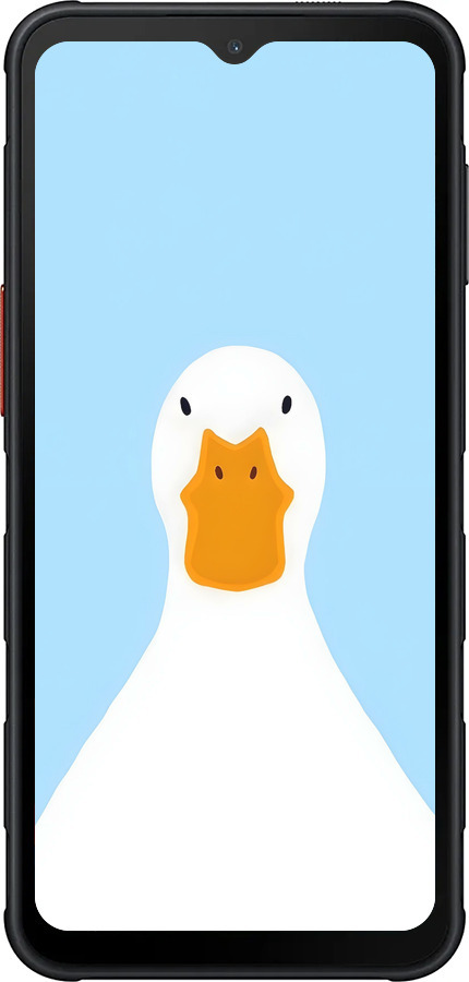 Силиконовый чехол Гусь для Samsung Xcover7 Pro - 6350u-4092 изображение 