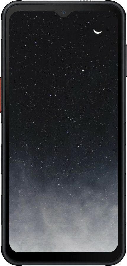 Силиконовый чехол Сині хмари, Синій місяць для Samsung Xcover7 Pro - 6396u-4092 изображение 