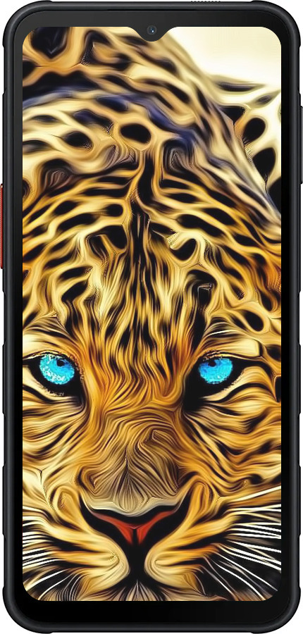 Силиконовый чехол Леопард для Samsung Xcover7 Pro - 6611u-4092 изображение 