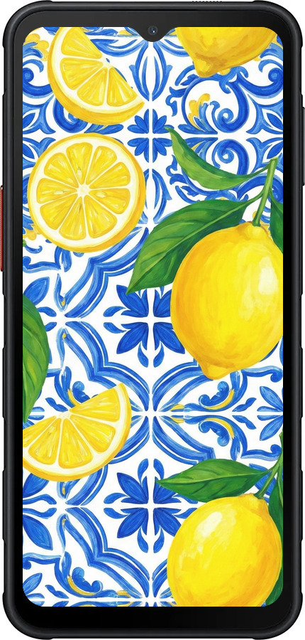 Силиконовый чехол Grocery Girl Italian Summer для Samsung Xcover7 Pro - 6766u-4092 изображение 