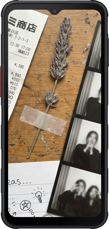 Силиконовый чехол Aesthetic Scrapbook Collage для Samsung Xcover7 Pro - 6773u-4092 изображение 
