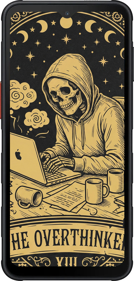 Силиконовый чехол The Overthinker для Samsung Xcover7 Pro - 6774u-4092 изображение 