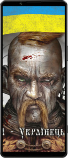 Силиконовый чехол Козак-Украинец для Sony Xperia 1 IV - 1150u-2787 изображение 