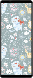 Силиконовый чехол Котята v3 для Sony Xperia 1 IV - 1223u-2787 изображение 