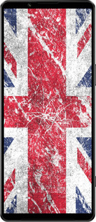Силиконовый чехол Флаг Великобритании 1 для Sony Xperia 1 IV - 386u-2787 изображение 