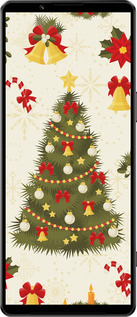 Силиконовый чехол Новогодняя елка для Sony Xperia 1 IV - 4198u-2787 изображение 